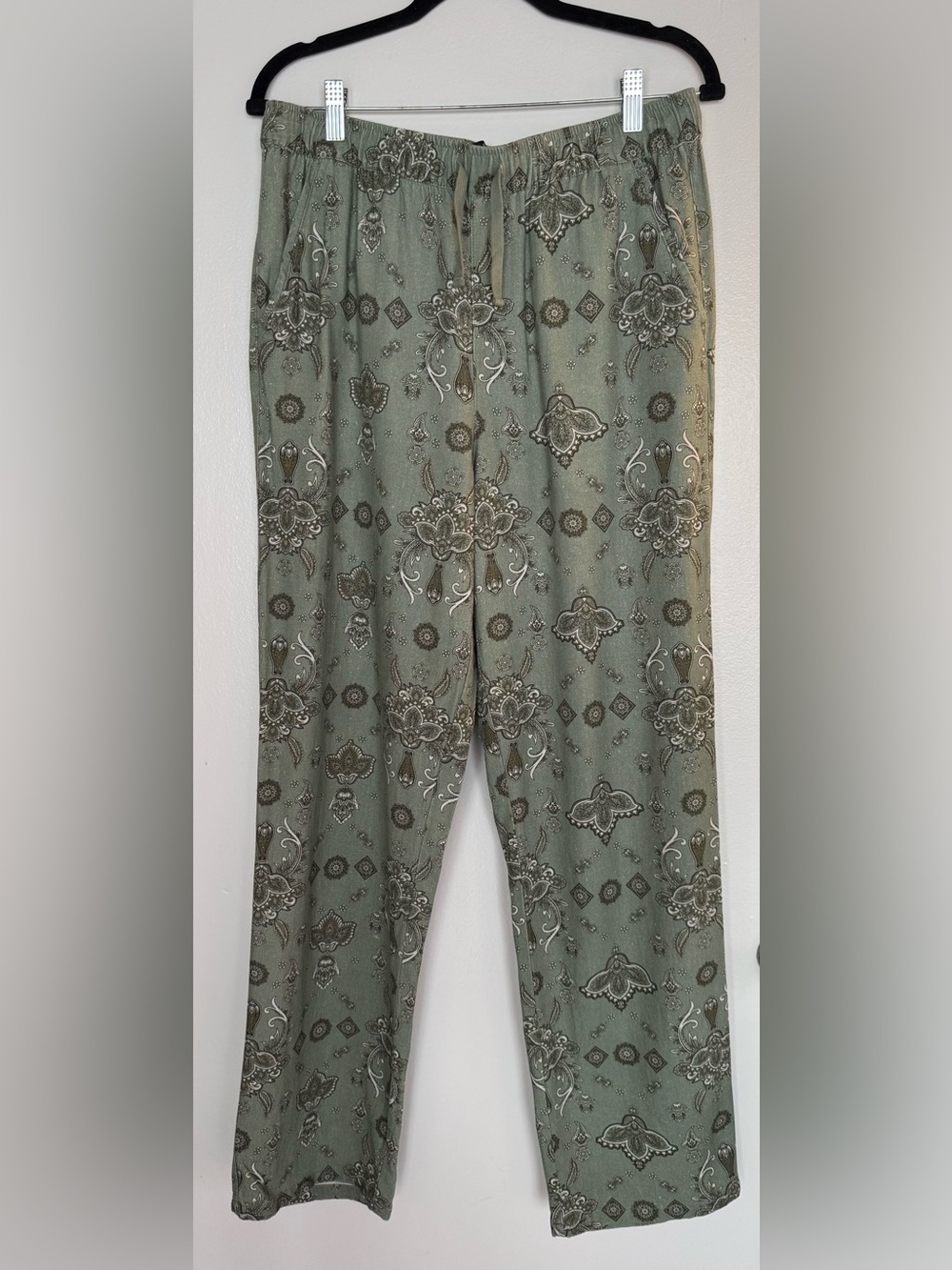 ASOS Green Paisley Print Lounge Pants